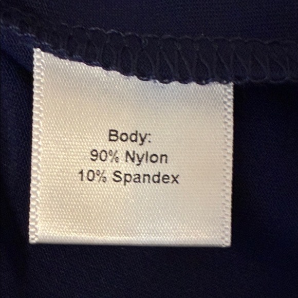 L'OEUF POCHE' Medium Navy Blue Made in USA Athletic Dress Tennis Golf Pickleball - Picture 11 of 12